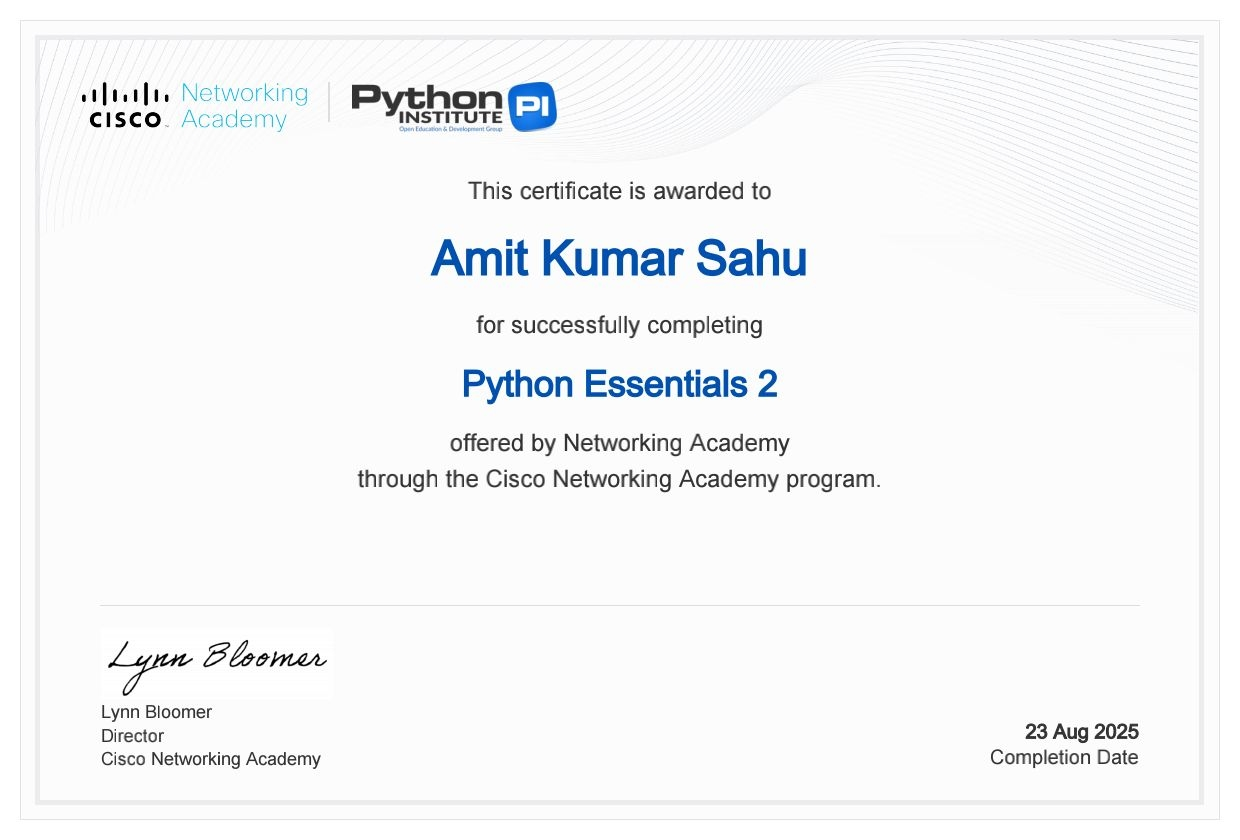 Python Essentials 2